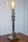 Vintage Silver Plated Table Lamp 2