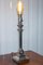 Vintage Silver Plated Table Lamp, Image 2