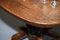 Hardwood Drinks Table with Crystal Decanter & Glasses Wheels, 1860s, Image 5