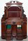 Victorian Hand-Carved Walnut Cabinet with Drawers, Image 15