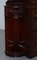 Victorian Hand-Carved Walnut Cabinet with Drawers 13