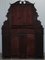Victorian Hand-Carved Walnut Cabinet with Drawers 14