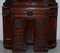 Victorian Hand-Carved Walnut Cabinet with Drawers 5