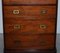 Tall Antique Military Campaign Chest of Drawers in Hardwood, 1860s 6