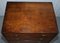Tall Antique Military Campaign Chest of Drawers in Hardwood, 1860s 4