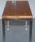 Small Teak and Chrome Coffee Table 8