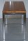 Small Teak and Chrome Coffee Table 7