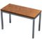 Small Teak and Chrome Coffee Table 1