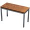 Small Teak and Chrome Coffee Table, Image 1