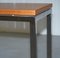 Small Teak and Chrome Coffee Table 6