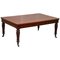 Victorian Double Sided Hardwood Partner Desk from Holland and Sons, Image 1