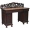 19th Century Anglo-Burmese Hand-Carved Sideboard with Drawers & Cupboards, Image 1