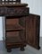 19th Century Anglo-Burmese Hand-Carved Sideboard with Drawers & Cupboards 17