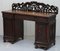 19th Century Anglo-Burmese Hand-Carved Sideboard with Drawers & Cupboards, Image 3