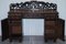 19th Century Anglo-Burmese Hand-Carved Sideboard with Drawers & Cupboards 15