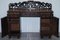 19th Century Anglo-Burmese Hand-Carved Sideboard with Drawers & Cupboards, Image 15