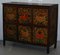 19th Century Tibetan Hand-Painted Altar Cabinet in Hand-Carved Cedar Wood 3