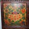 19th Century Tibetan Hand-Painted Altar Cabinet in Hand-Carved Cedar Wood 19