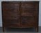 19th Century Tibetan Hand-Painted Altar Cabinet in Hand-Carved Cedar Wood 13