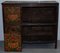 19th Century Tibetan Hand-Painted Altar Cabinet in Hand-Carved Cedar Wood, Image 14