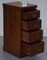 Tall Victorian Walnut Chests of Drawers or Side Tables, Set of 2 17