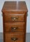 Tall Victorian Walnut Chests of Drawers or Side Tables, Set of 2, Image 4
