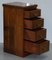 Tall Victorian Walnut Chests of Drawers or Side Tables, Set of 2, Image 9