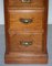 Tall Victorian Walnut Chests of Drawers or Side Tables, Set of 2 14