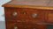 George III Double Sided Walnut Partner Desk with Lion's Head Handles, 1780s, Image 8