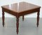 North Australian 4-Person Dining Table with 2 Large Drawers in Cedar Wood 5