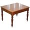 North Australian 4-Person Dining Table with 2 Large Drawers in Cedar Wood, Image 1