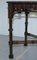19th Century Silver Side Table with Clustered Column Legs in the Style of Chippendale 8