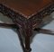 19th Century Silver Side Table with Clustered Column Legs in the Style of Chippendale 7