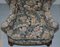 Blenheim Walnut Wingback Armchair with William Morris Fabric from Wood & Hogan, New York 5