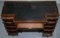 Brass Gallery & Burr Amboyna Wood Gillow Breakfront Library Desk, Image 16