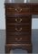 Vintage Large Solid Hardwood Twin Pedestal Partner Desk 9