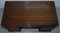 Vintage Large Solid Hardwood Twin Pedestal Partner Desk, Image 3