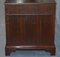 Vintage Large Solid Hardwood Twin Pedestal Partner Desk, Image 13