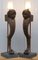 Lámparas francesas neoclásicas con patas en forma de pata, década de 1820. Juego de 4, Imagen 2