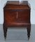 Regency Hardwood Cellarette of Sarcophagus Raised on Turned Legs 3