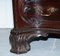 George III Thomas Chippendale Hardwood Bookcase on Serpentine Chest Drawers 12