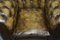 Poltrone Chesterfield vintage in pelle con cuscini in piume, Immagine 18