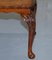 Burr Walnut Cut Coffee Table with Long Cabriolet Legs from Bevan Funnell 9