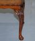 Burr Walnut Cut Coffee Table with Long Cabriolet Legs from Bevan Funnell, Image 9