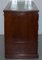 Victorian Burr Quarter Cut Walnut Knee Hole Pedestal Partner Desk, 1870 13