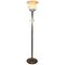 Modernist Bronze-Plated 5-Bulb Floor Lamp, 1960s, Image 1