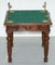 Victorian Game Table with Drop Middle, Secret Drawers and Buttons, 1840s 3