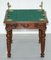 Victorian Game Table with Drop Middle, Secret Drawers and Buttons, 1840s, Image 3