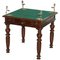 Table de Jeux Victorienne avec Tiroirs Secrets et Boutons, 1840s 1