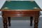 Victorian Game Table with Drop Middle, Secret Drawers and Buttons, 1840s 18